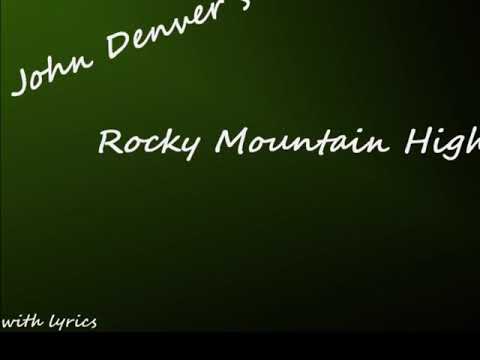 john denver rocky mountain lyrics